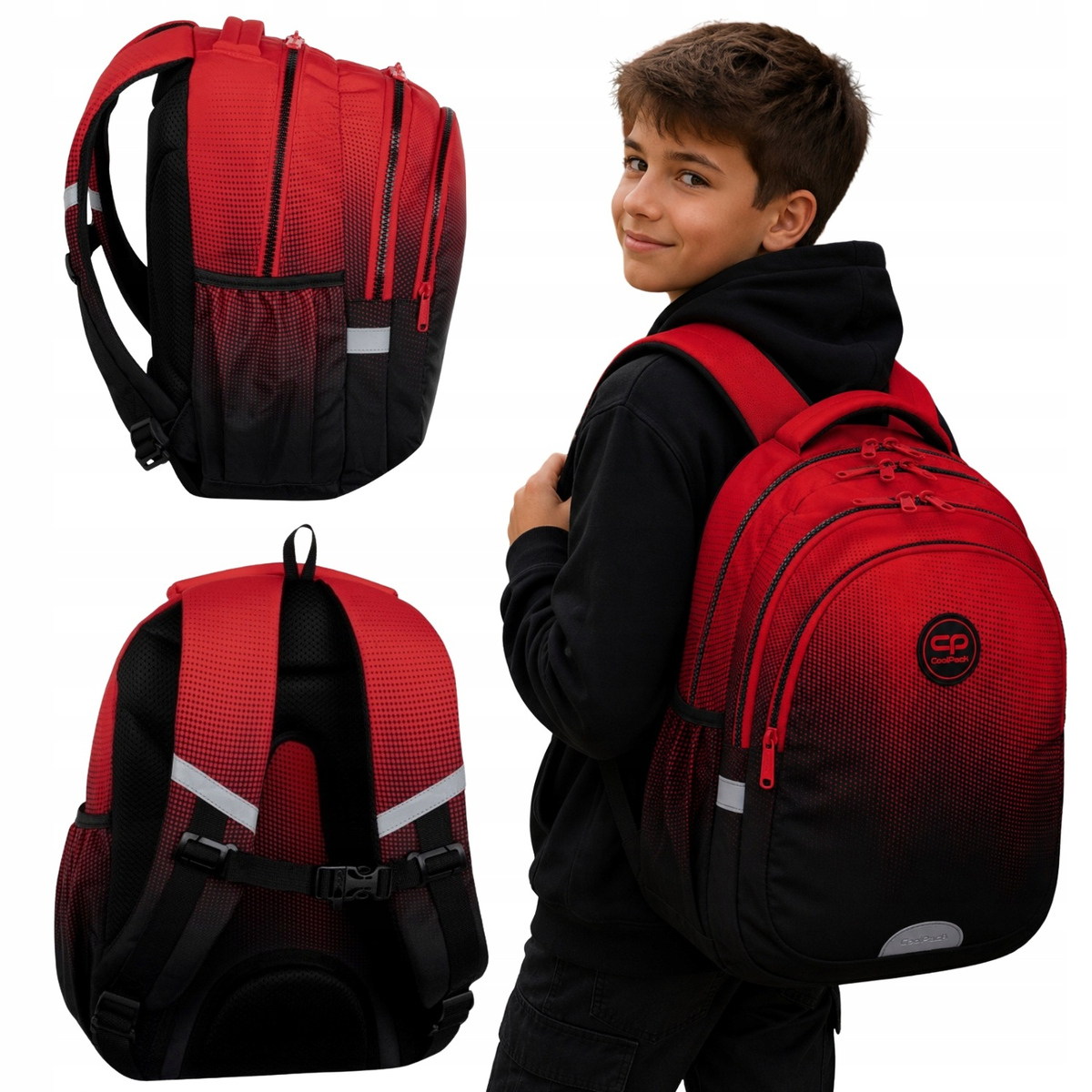 PLECAK SZKOLNY MŁODZIEŻOWY CHŁOPCA DZIEWCZYNKI COOLPACK TORNISTER SZKOŁY