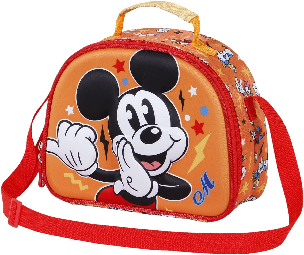 Torba na lunch Myszka Miki 3D Whisper pomarańczowa 4,5 l