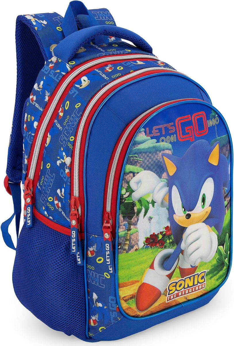 Plecak szkolny dla dzieci Sonic 26 43x33x20 cm ergonomiczny