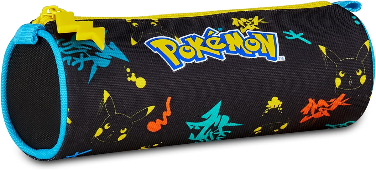 Piórnik owalny Pokémon School Tombolotto na długopisy dla dzieci
