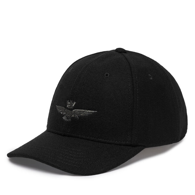 Czapka z daszkiem Aeronautica Militare 262HA1085UCT02333 Czarny