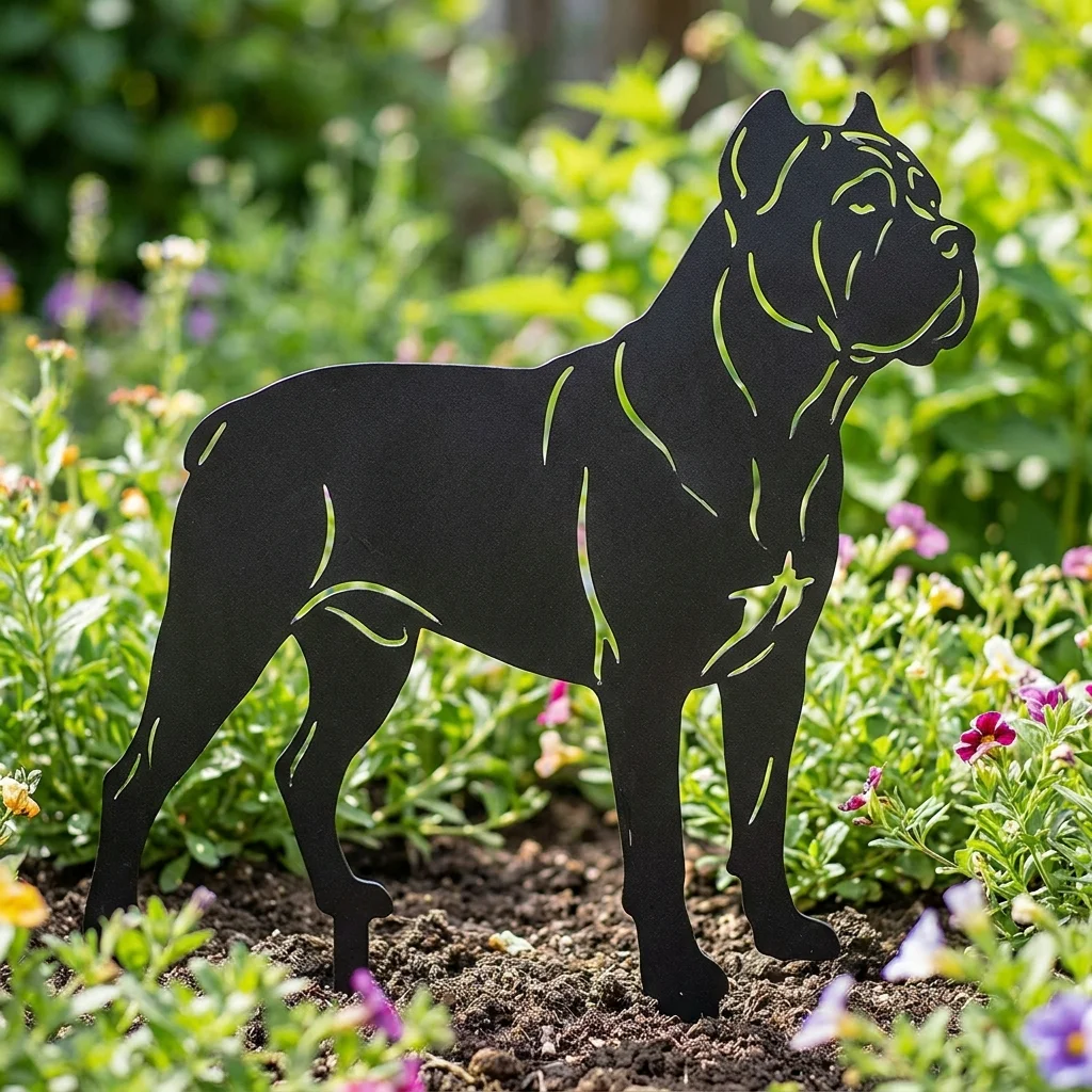 Cane corso v3 – Dekoracja Ogrodowa Metalowa