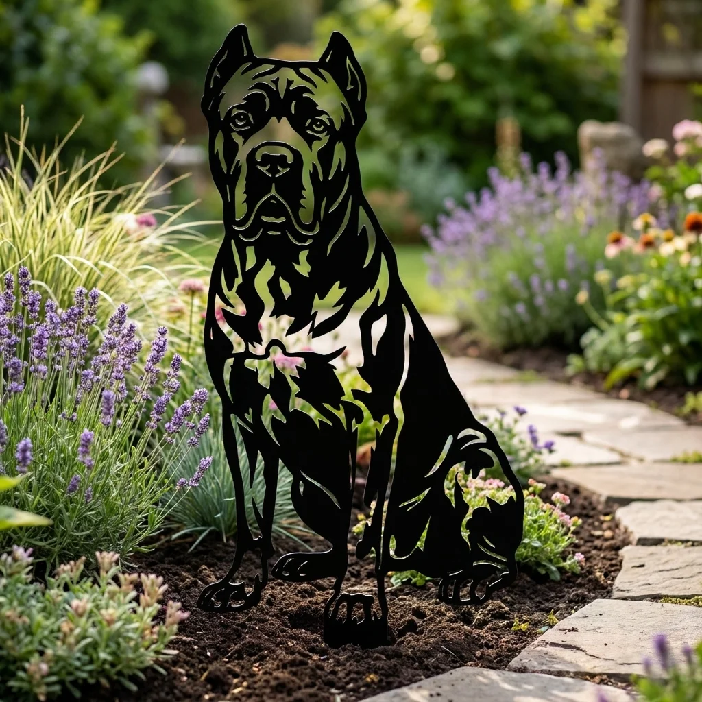 Cane corso v2 – Dekoracja Ogrodowa Metalowa