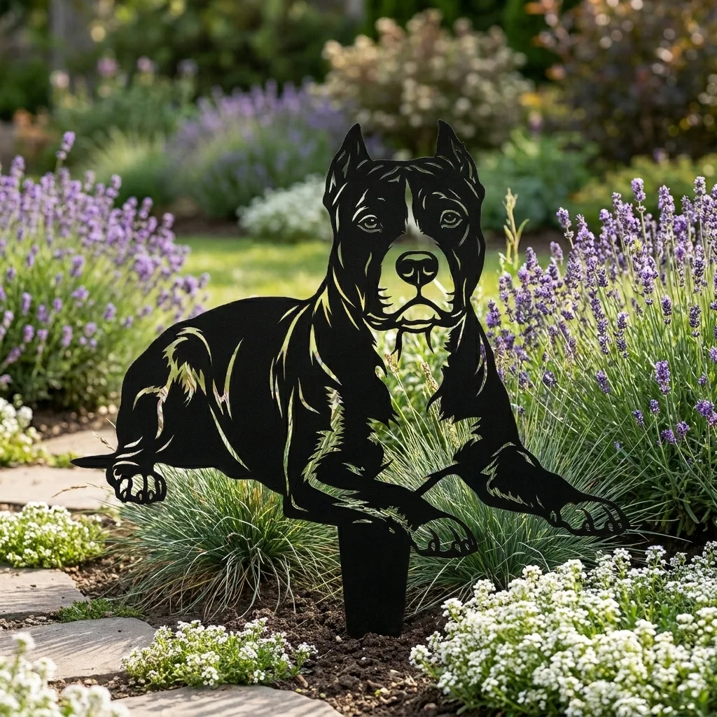 Amstaff – Dekoracja Ogrodowa Metalowa