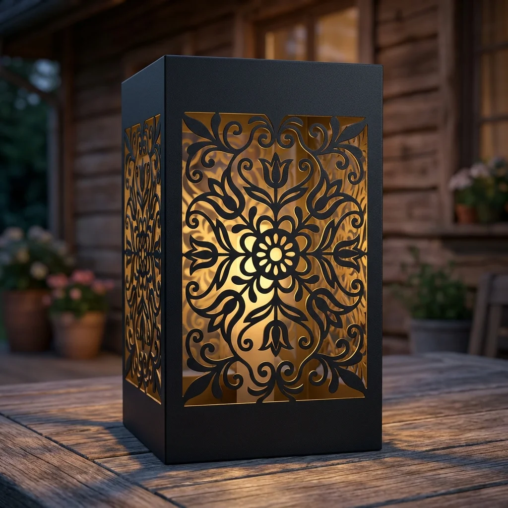 Lampion Kwiatowa Symetria