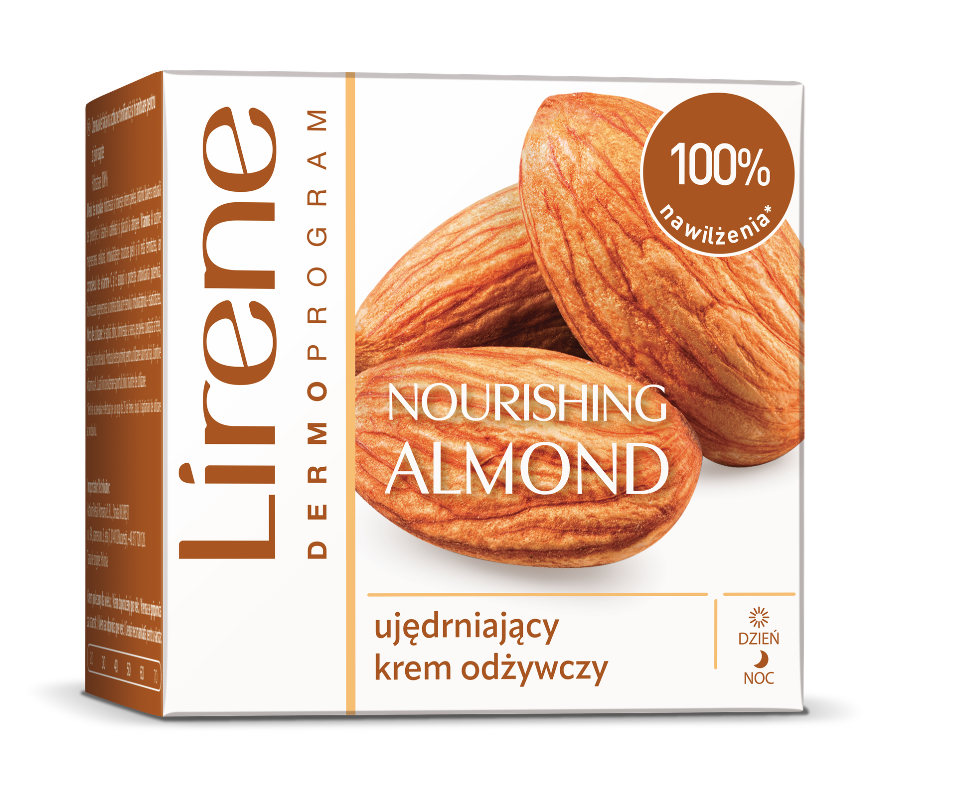 Lirene Nourishing Almond Ujędrniający Krem Odżywczy do Twarzy 50ml