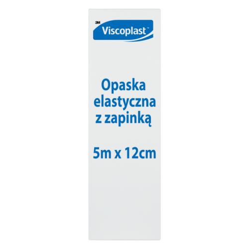 Viscoplast Opaska elastyczna z zapinką 5 m x 12 cm, 1 szt.