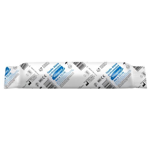 Viscoplast Opaska dziana podtrzymująca 4 m x 15 cm, 1 szt.