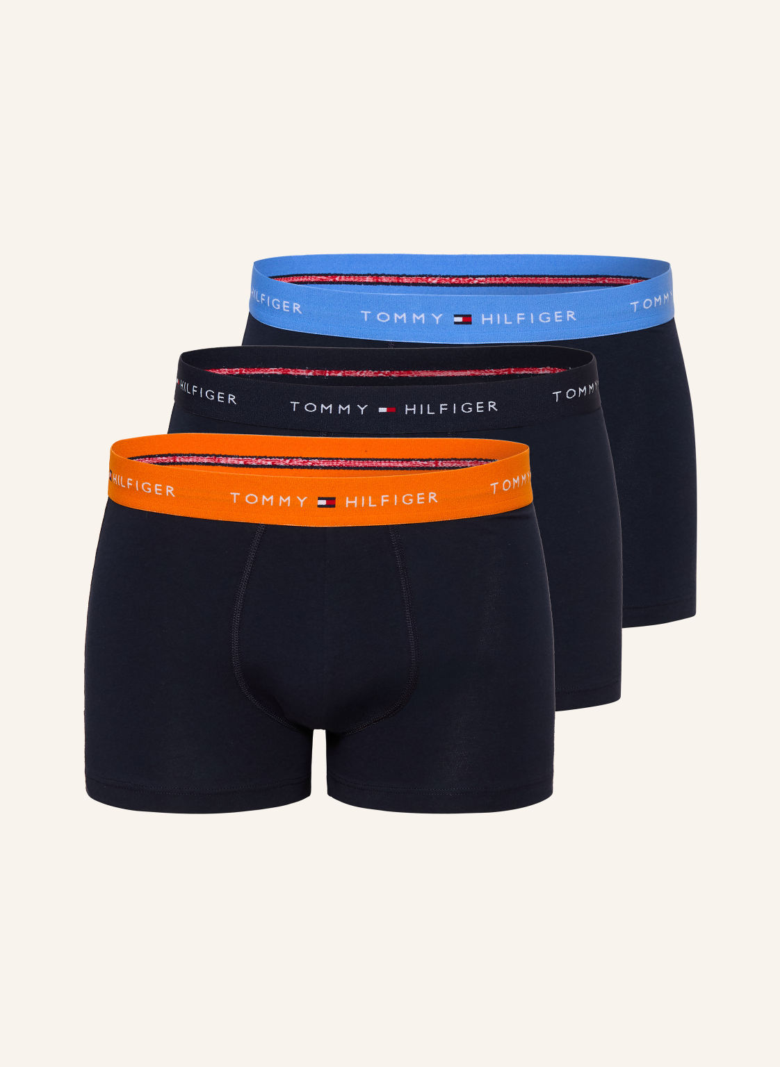 Tommy Hilfiger 3-Pak Bokserek schwarz