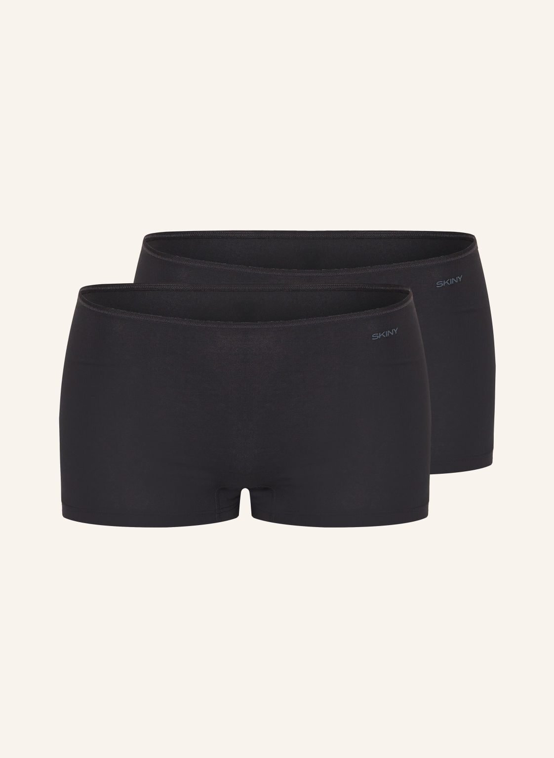 Skiny Zestaw 2 Par Majtek Skiny Advantage Cotton Stretch schwarz