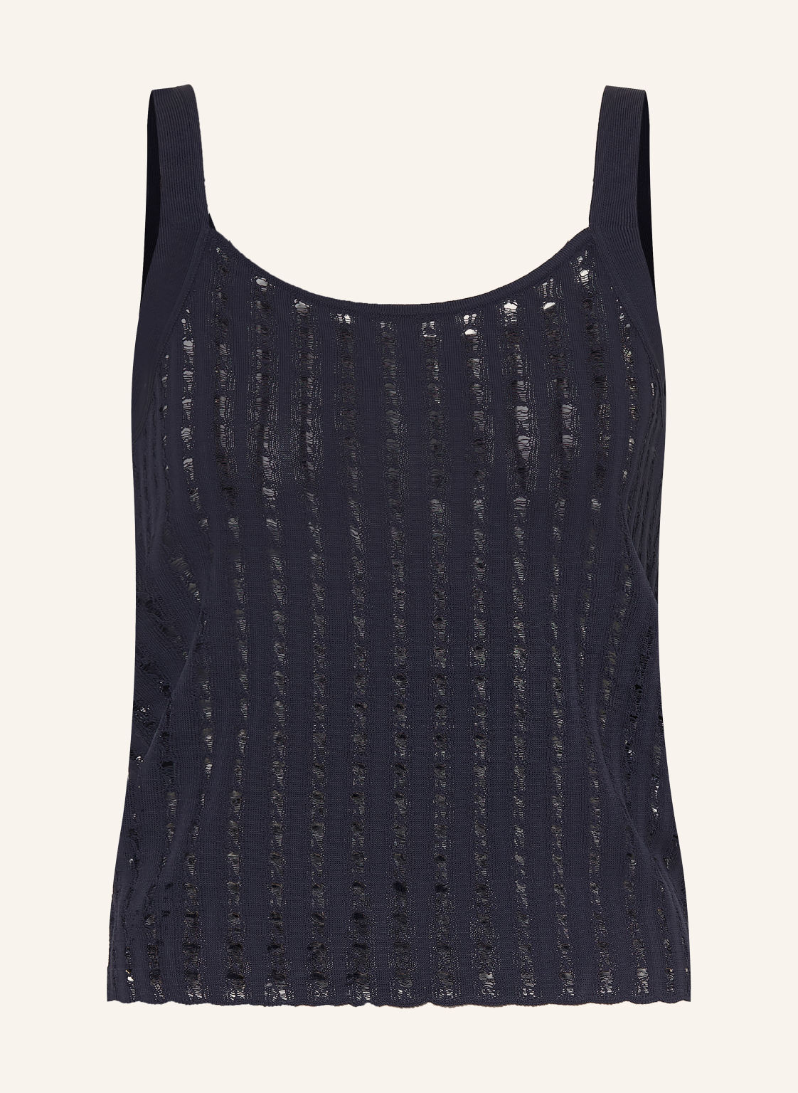 Boss Dzianinowy Top Fotaras blau