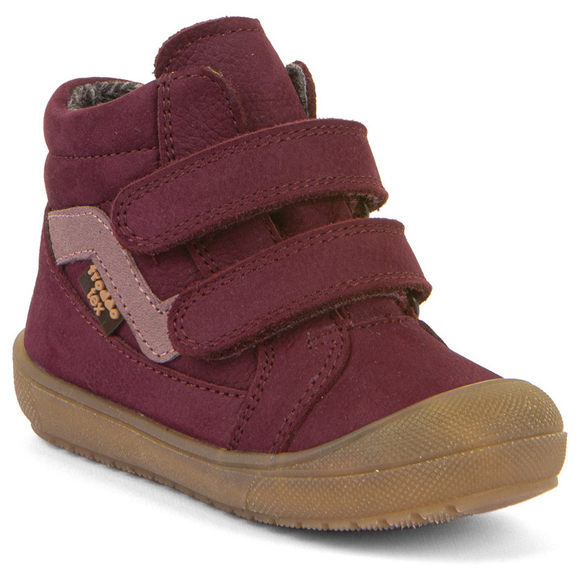 Dziecięce całoroczne buty barefoot Frodo Ollie Tex Bordeaux Rozmiar butów (UE): 28 / Kolor: bordowy
