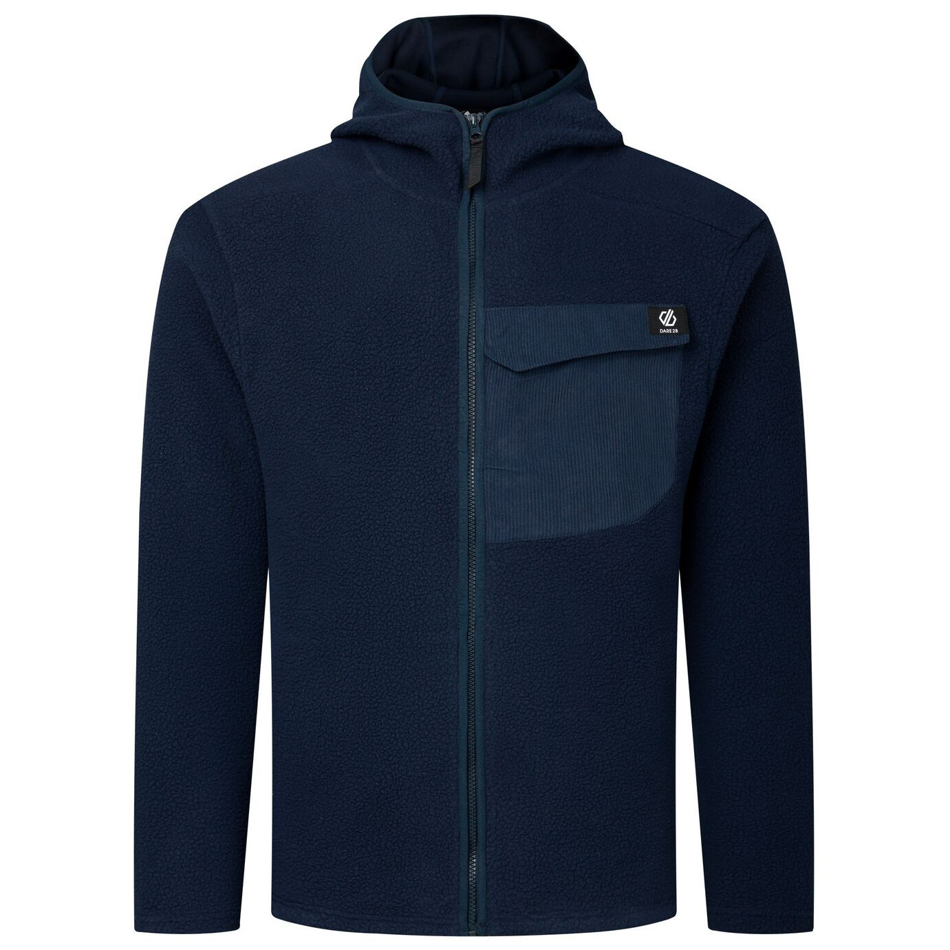 Bluza męska Dare 2b Firn Hooded Borg Fleece Rozmiar: XL / Kolor: ciemnoniebieski