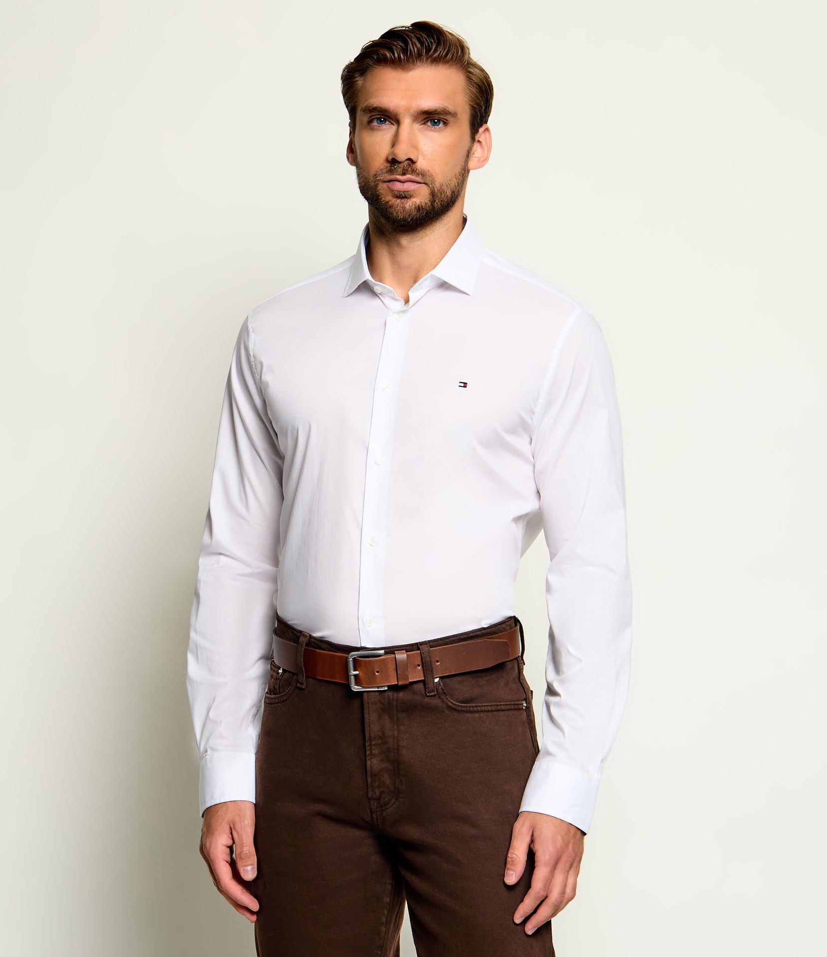 Tommy Hilfiger Koszula Slim Fit stretch