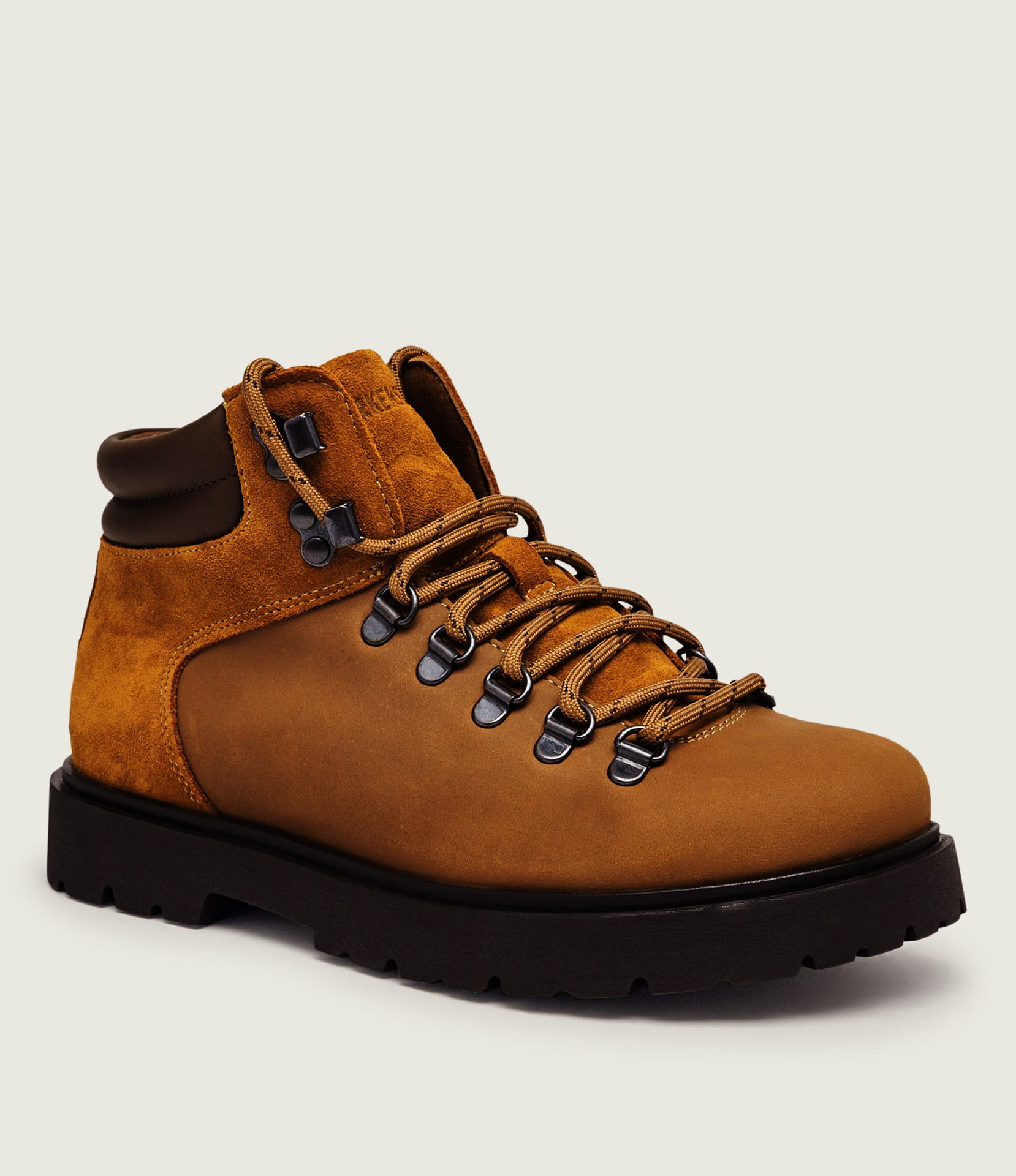 Birkenstock Skórzane trapery Jackson 2.0 zamsz narrow fit