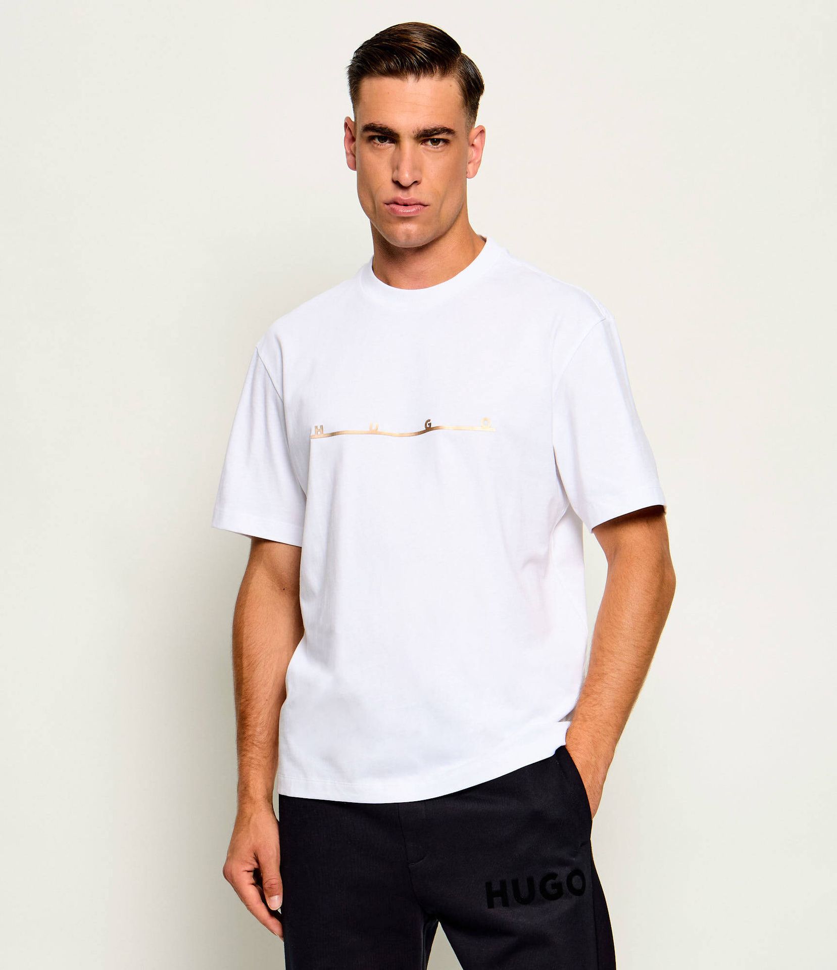 HUGO T-shirt Datrik Relaxed fit