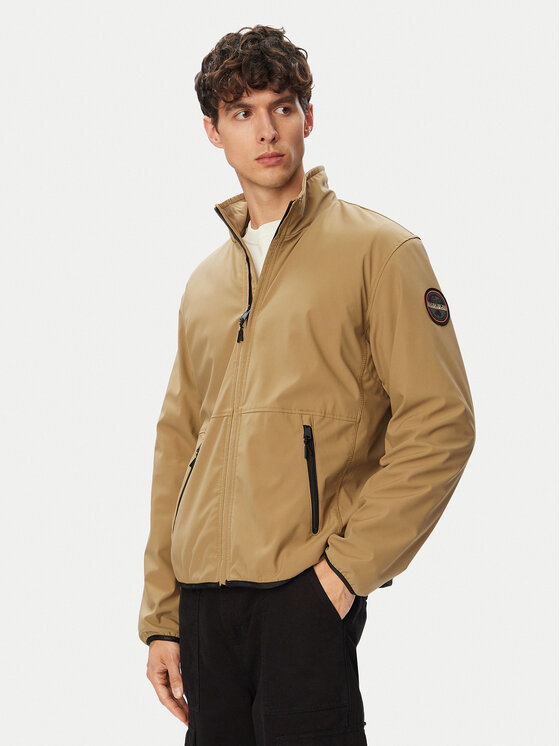 Napapijri Kurtka przejściowa Tundra NP0A8BA8 Beżowy Regular Fit