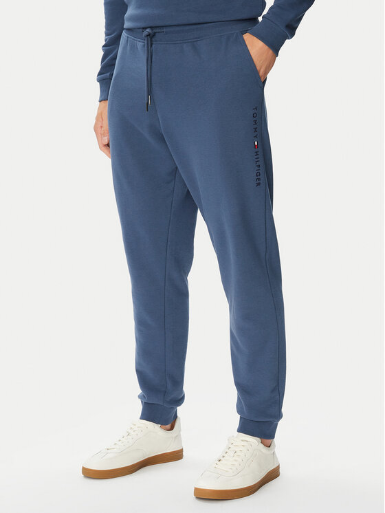 Tommy Hilfiger Spodnie dresowe UM0UM03664 Niebieski Regular Fit