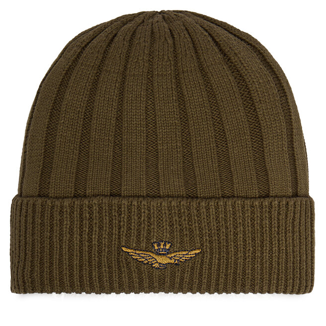 Czapka Aeronautica Militare 262CU0098UL00485 Zielony ciemny