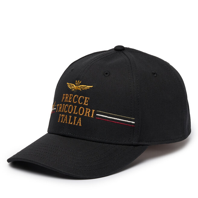Czapka z daszkiem Aeronautica Militare 262HA1266UCT02261 Czarny