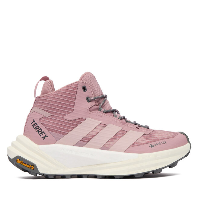 Trekkingi adidas Terrex Free Hiker 3 Mid Gore-Tex Hiking Shoes KI8272 Różowy