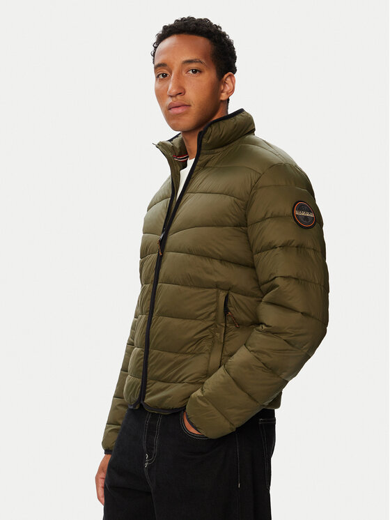 Napapijri Kurtka zimowa Aerons S 4 NP0A8BLM Khaki Regular Fit