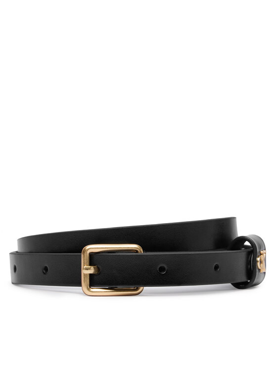 Calvin Klein Pasek Square Buckle Ck Loop 15Mm LV04F7146G Czarny
