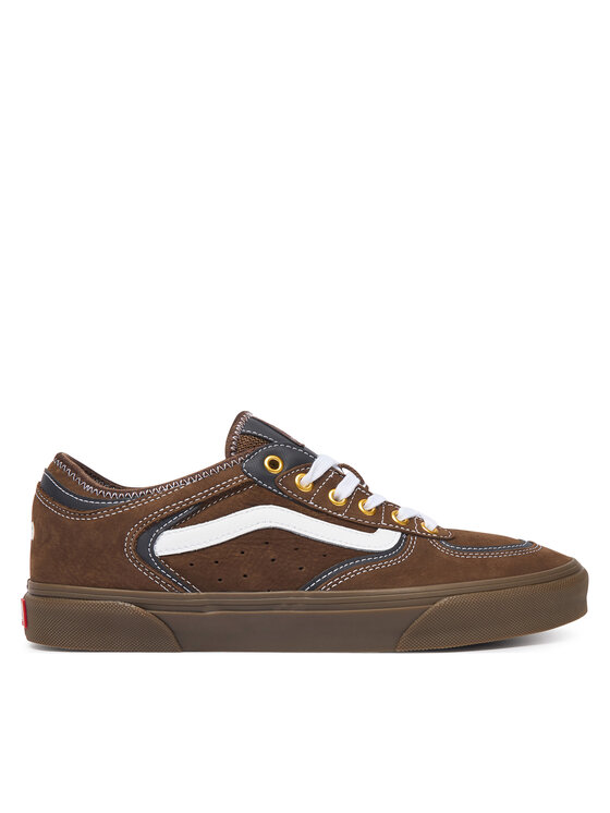Vans Tenisówki Rowley Classic VN000SF4BRO1 Brązowy ciemny