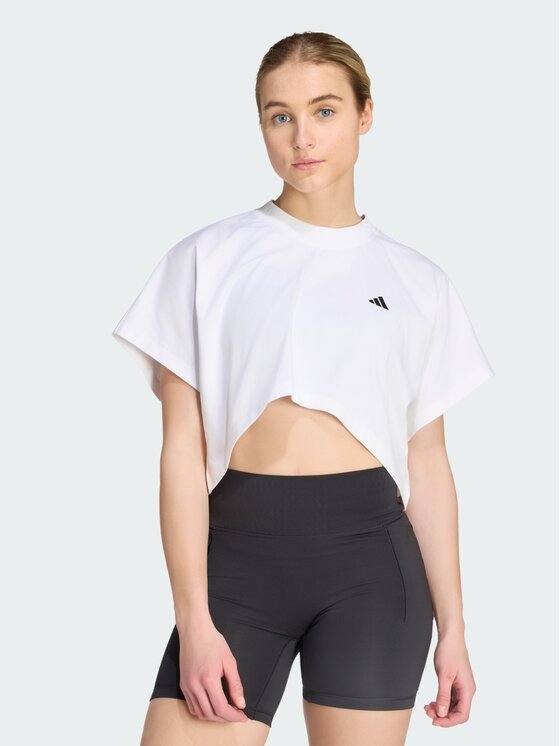 adidas T-Shirt Primelift Workout Graphics T-Shirt KV1570 Biały Regular Fit