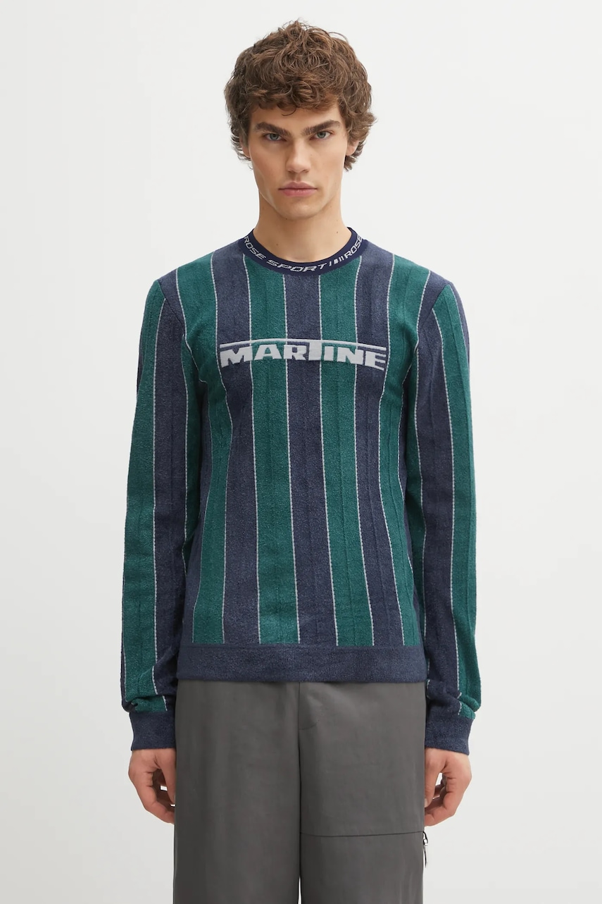Martine Rose longsleeve Sporty Logo Crew Neck