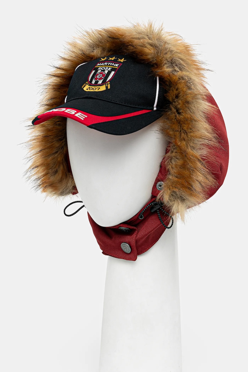 Martine Rose czapka z daszkiem Parka Cap