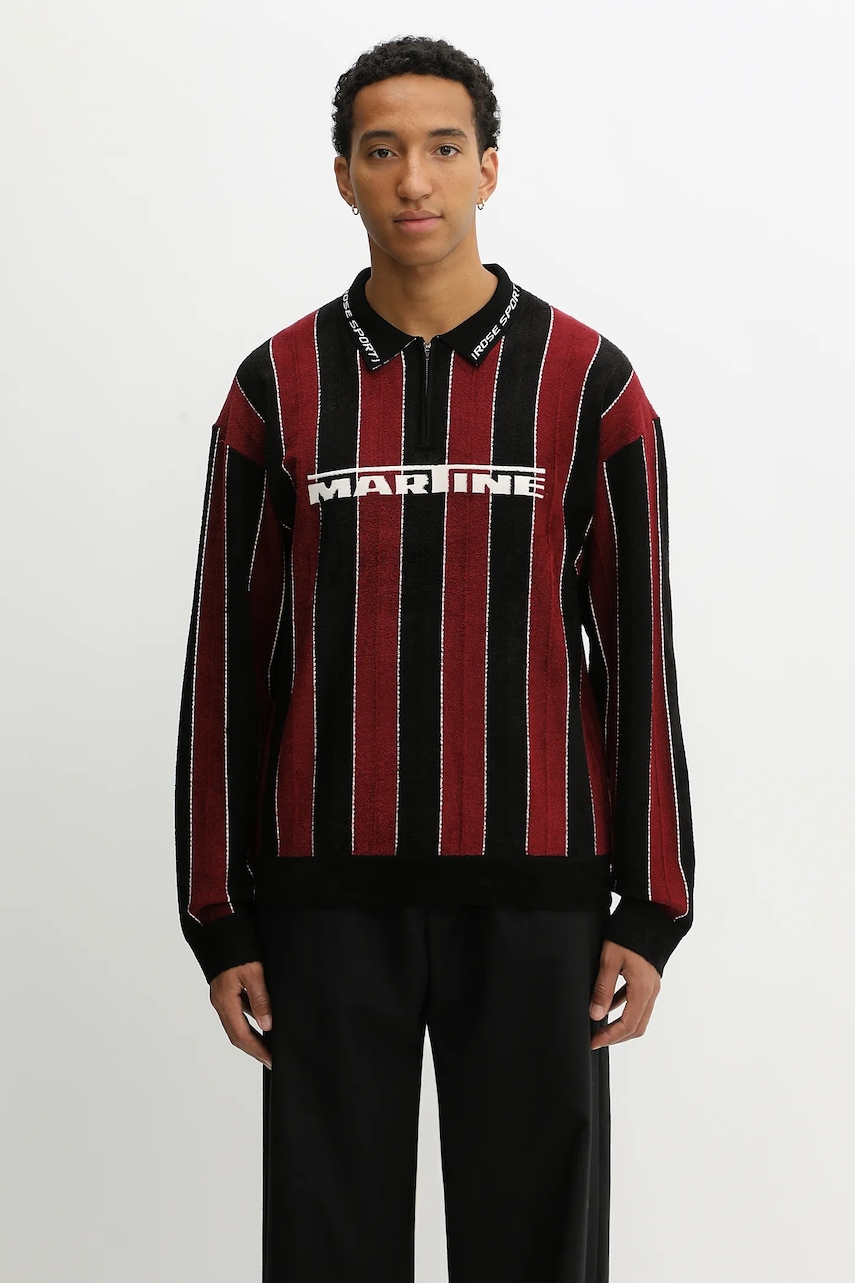Martine Rose longsleeve Sporty Logo Polo
