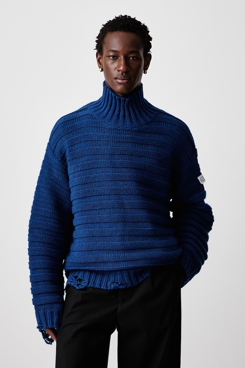 MM6 Maison Margiela golf z wełną męski