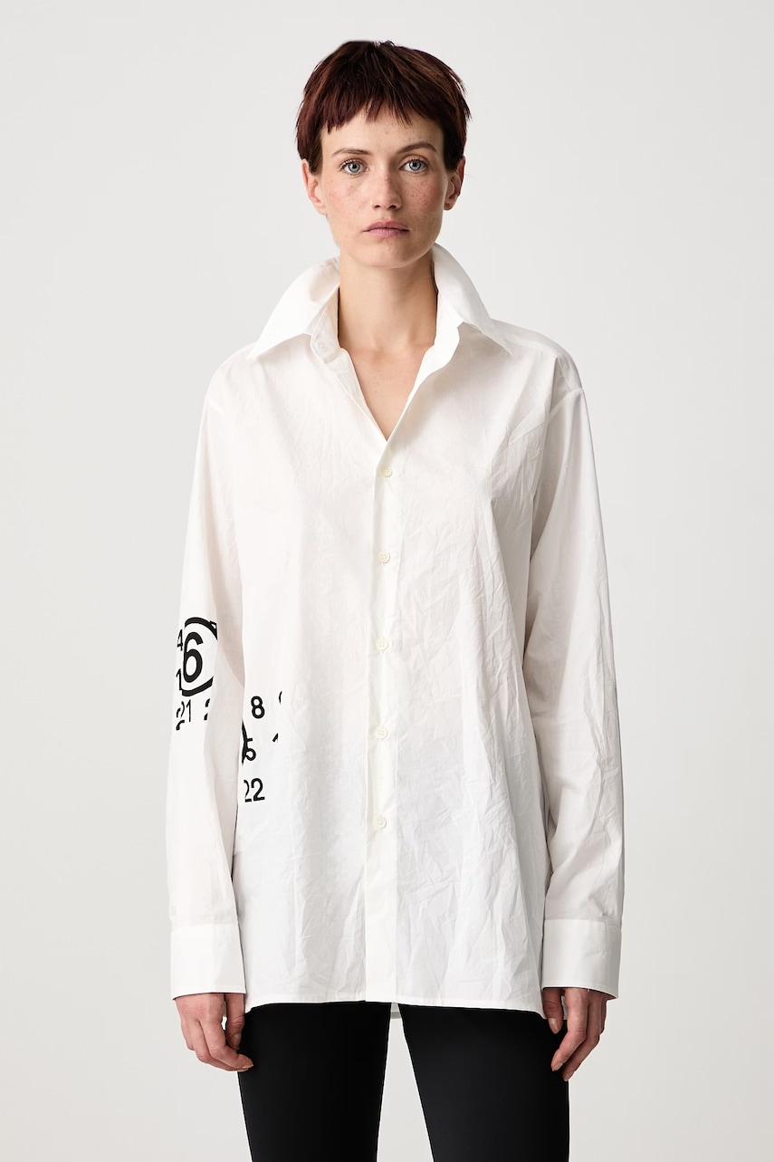 MM6 Maison Margiela koszula bawełniana damska