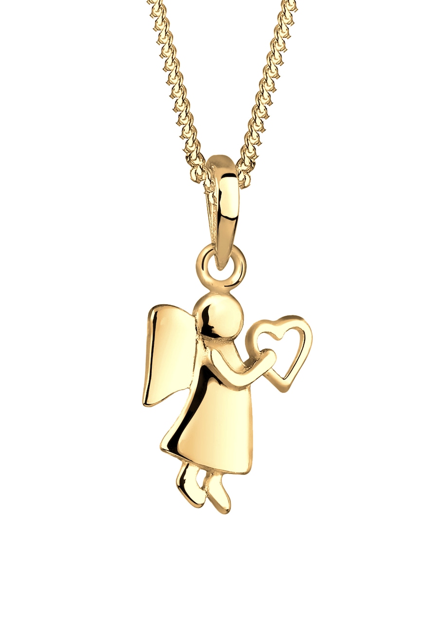 Elli Talizman damski Anielskie Serce, srebro 925 Sterling Silver Naszyjniki 1 ct Damski