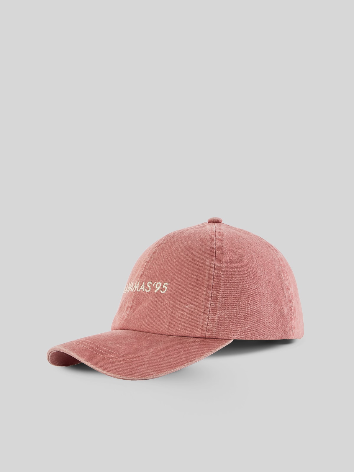 4F Czapka z daszkiem strapback damska - koralowa XS/S (56cm)