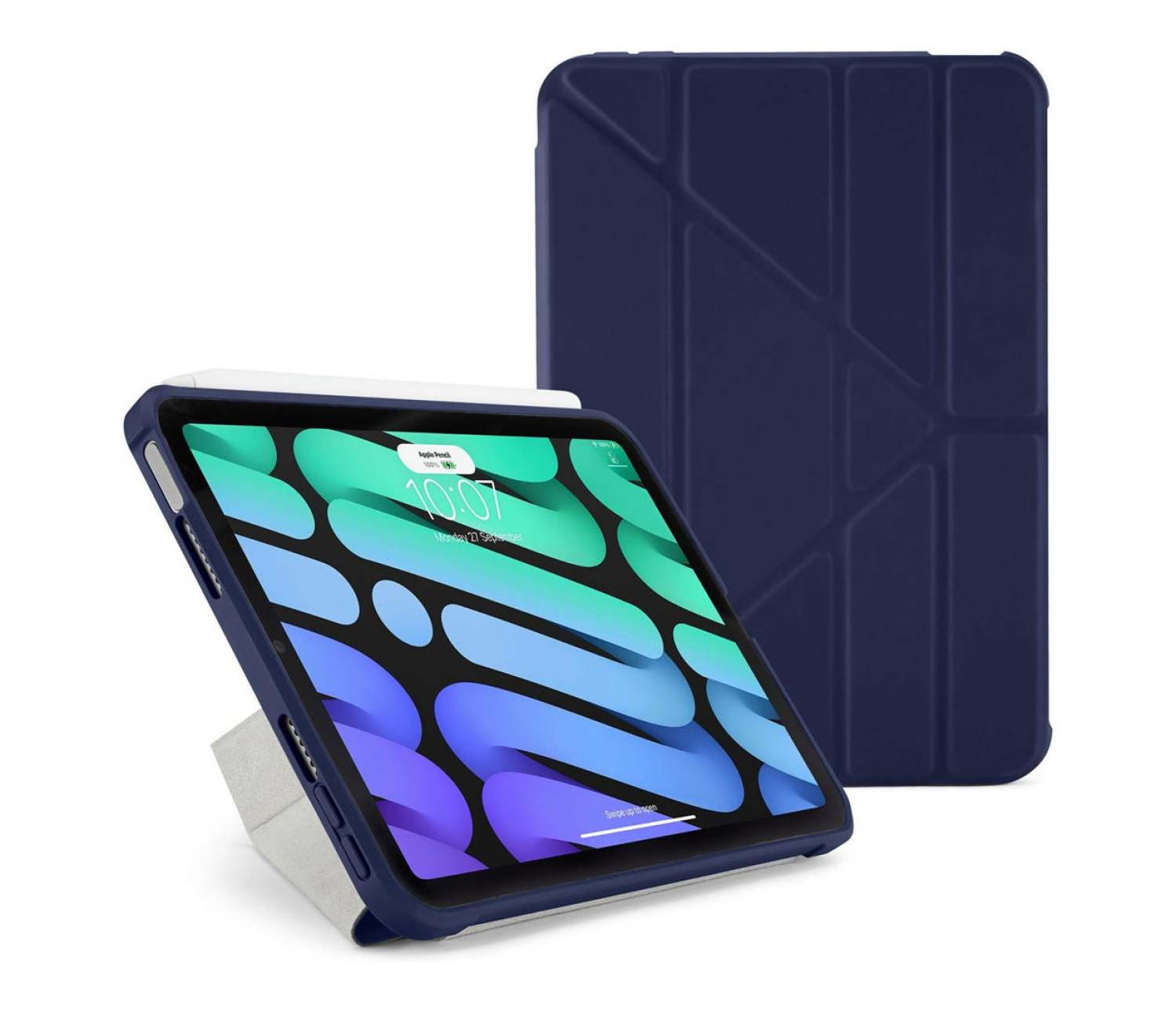 Pipetto Origami TPU do iPad mini 6 2021 dark blue PIP055-113-S