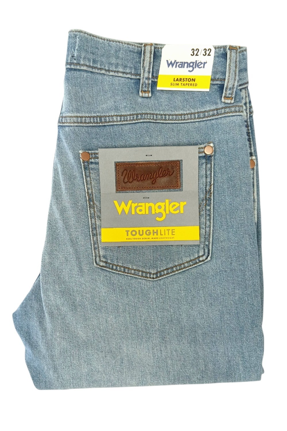 Wrangler Larston 812 Slim Tapered Dawn jeansy męskie niebieskie