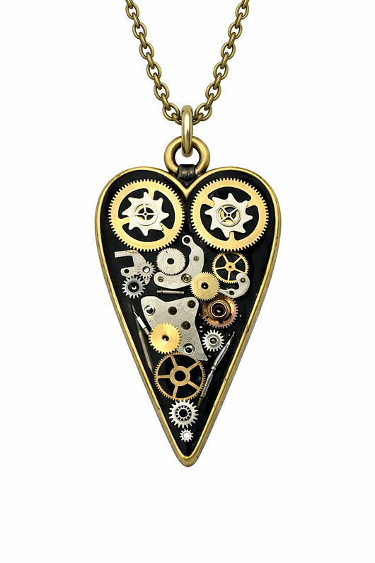 WISIOR serce - Sweet Heart Bronze (Black) V