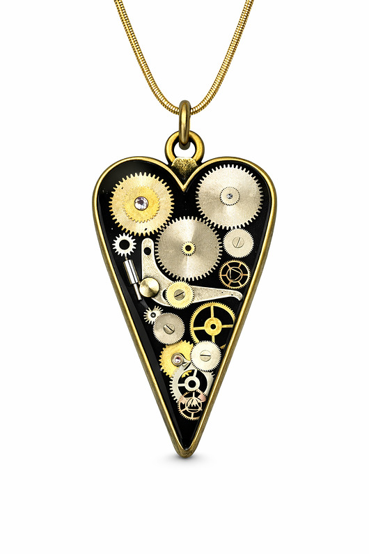 WISIOR serce - Sweet heart bronze (Black) VI
