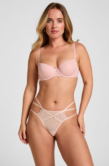Hunkemöller Stringi Melda Różowy