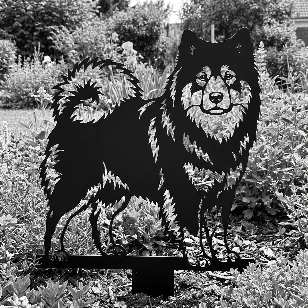 Eurasier v4 – Dekoracja Ogrodowa Metalowa