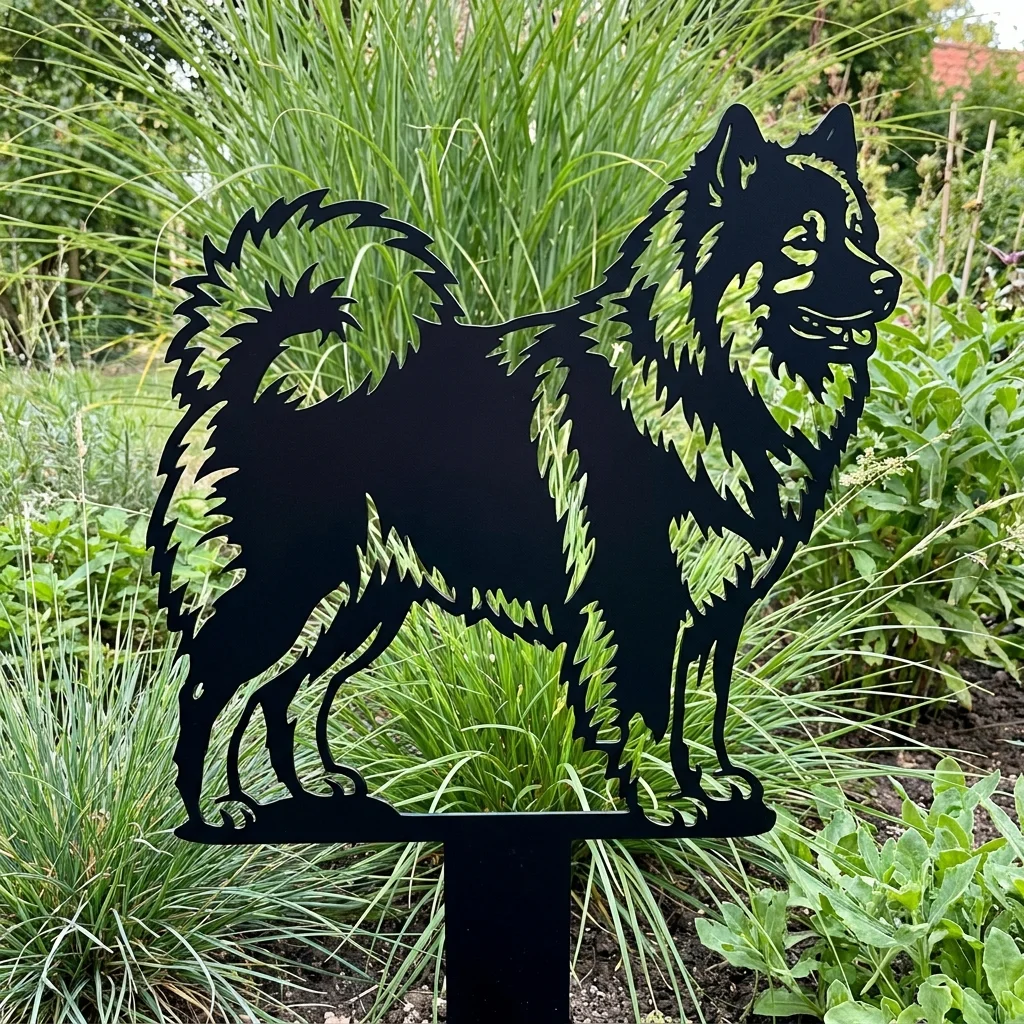 Eurasier v3 – Dekoracja Ogrodowa Metalowa