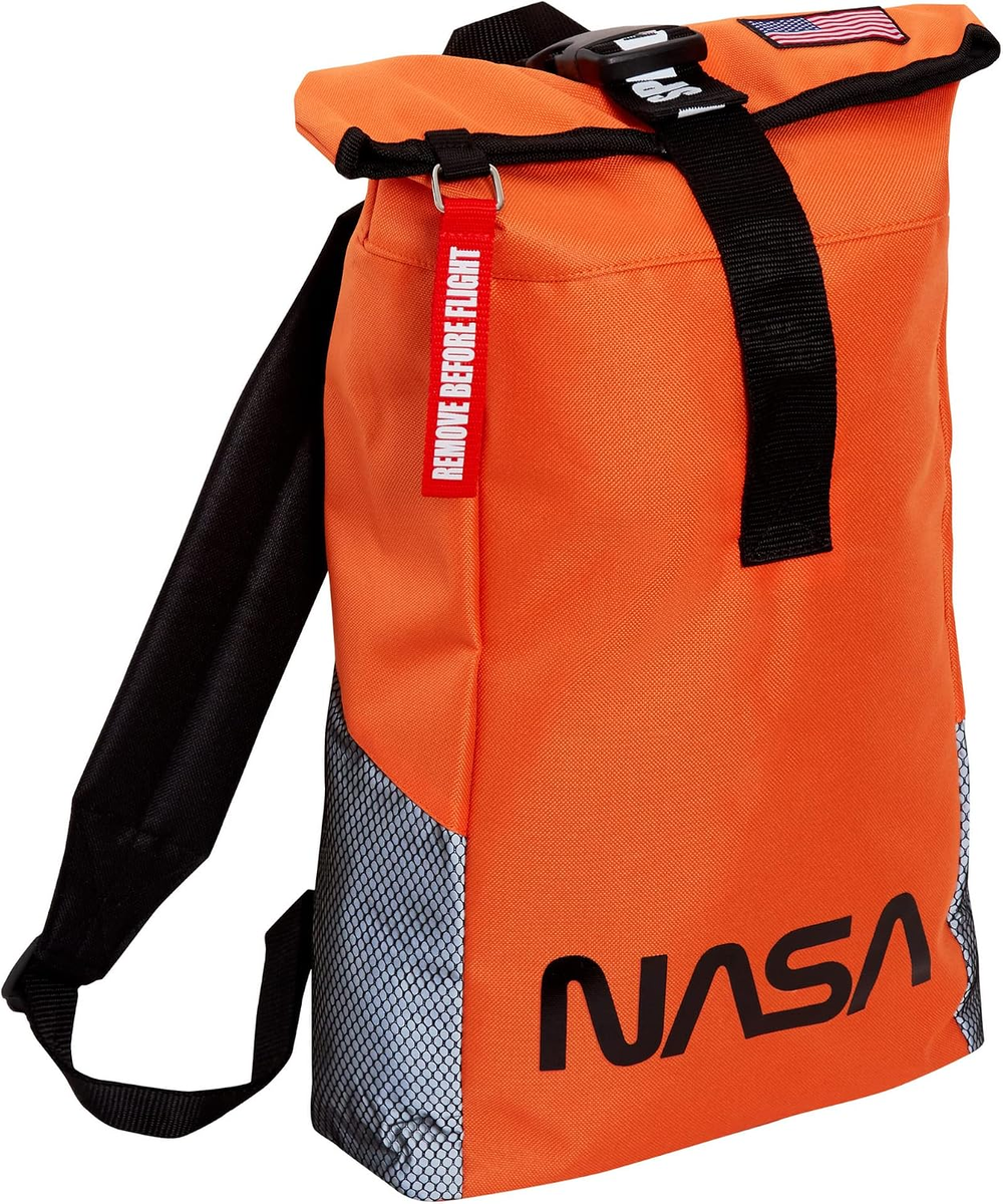 Plecak szkolny na kółkach NASA dla chłopca astronauta 46x30 cm