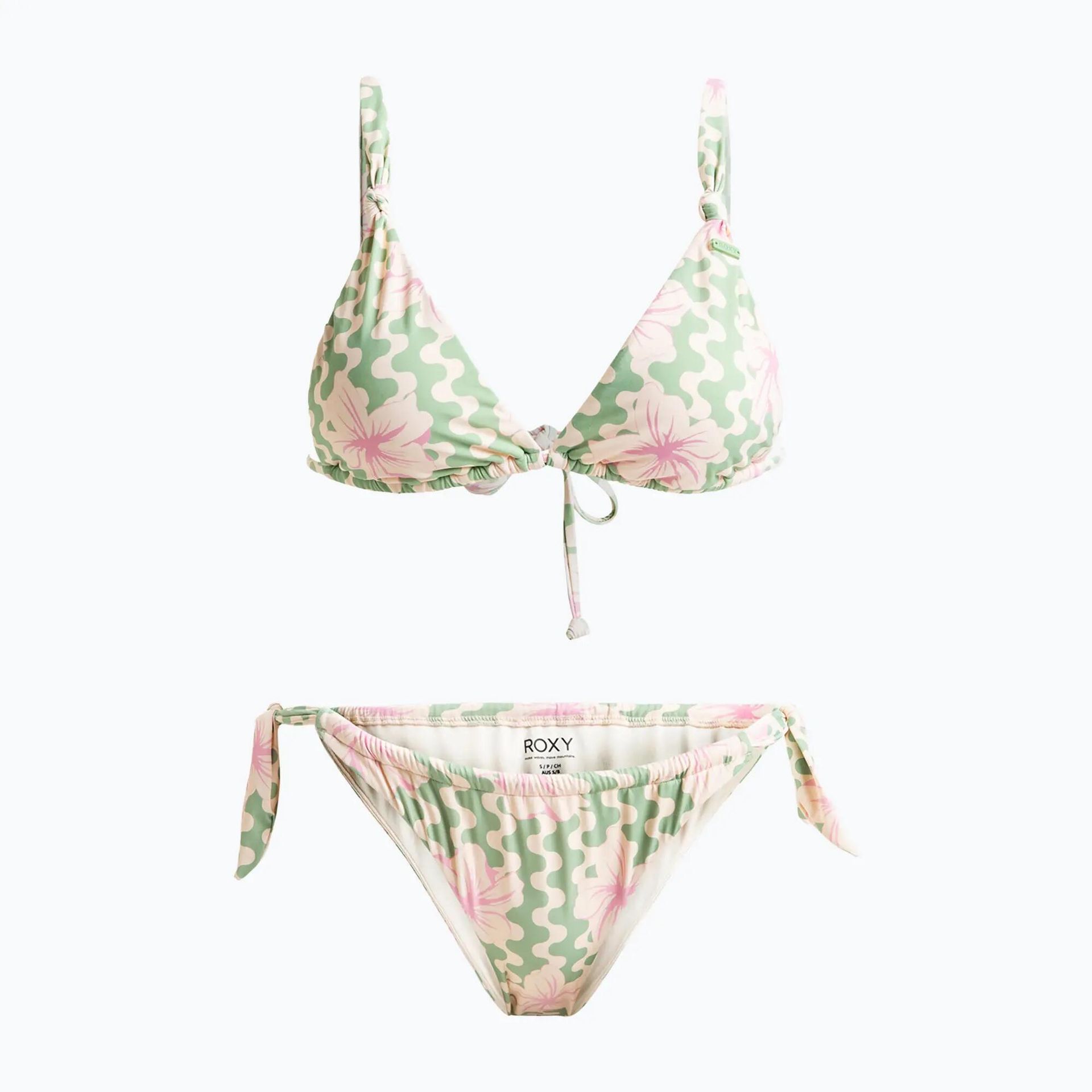 Strój kąpielowy dwuczęściowy damski ROXY Hibiscus Daze Elongated Tri