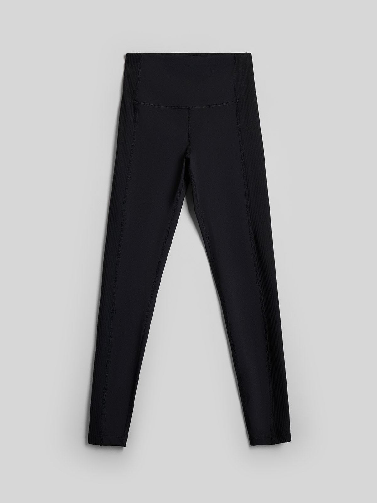 4F Legginsy do jogi szybkoschnące damskie - czarne XS