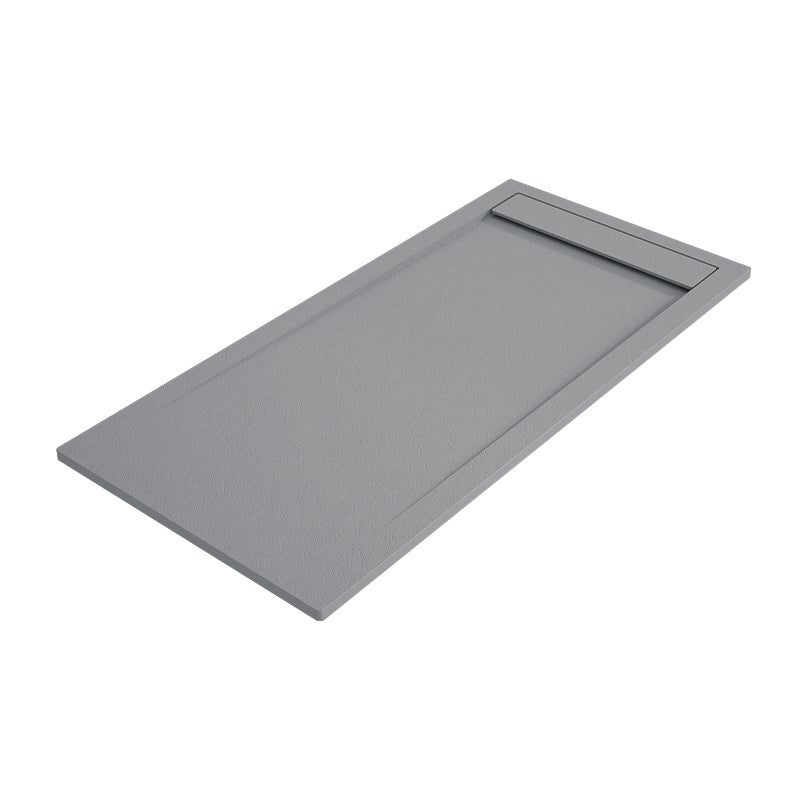 Brodzik AMBAR 70x200 cm Cement kratka Cement