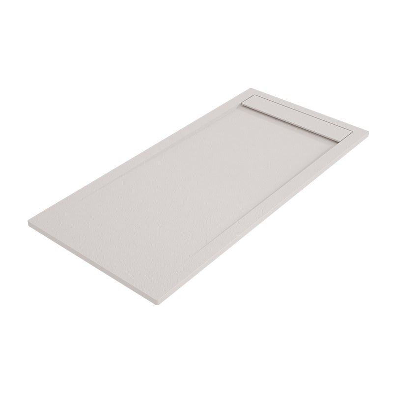 Brodzik AMBAR 80x170 cm Piaskowy kratka Piaskowy