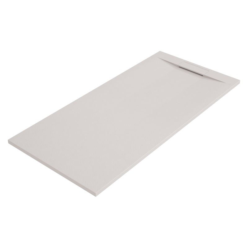 Brodzik OPALO 80x140 cm Piaskowy kratka Piaskowy