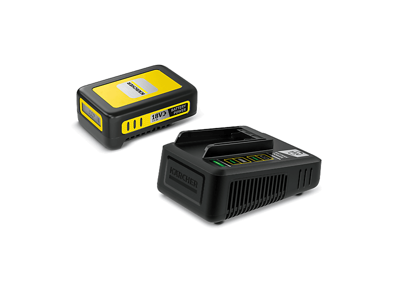 Akumulator i szybka ładowarka KARCHER 2.445-062.0 Czarno-żółty